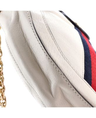 Mini Ophidia Round Shoulder Bag Leather