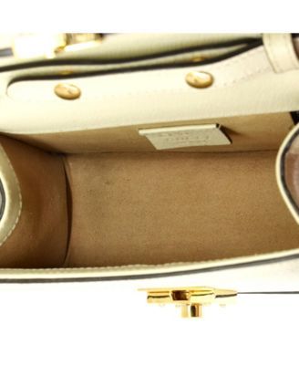 Mini Ophidia Flap Top Handle Bag Leather