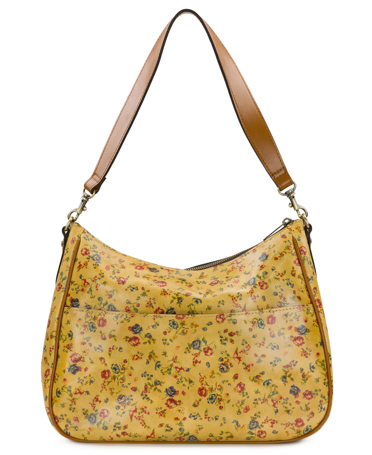Женская сумка Patricia Nash Athani Large Leather Shoulder, цвет: Fleur De Jardin — фото 2