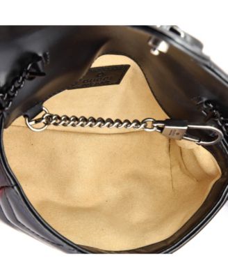 GG Marmont Flap Belt Bag Matelasse Leather