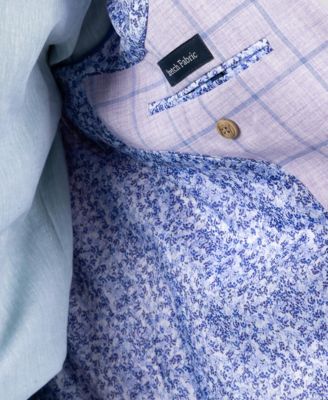 Men's Melange Windowpane Sport Coat