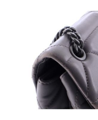 Large Spectrum Flap Bag Quilted Nappa Leather