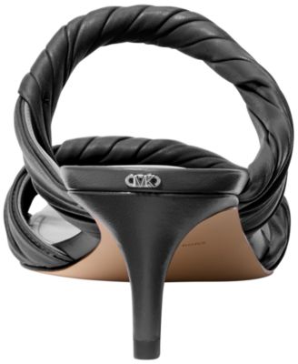 MICHAEL Women's Kiana Mid Slip-On Dress Sandals