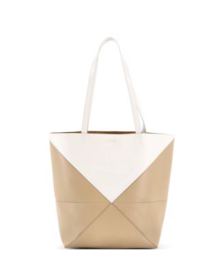 Medium Puzzle Fold Tote Leather