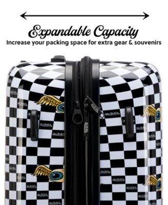 Vision Board Small Expandable Hardside Carry-On Spinner Suitcase