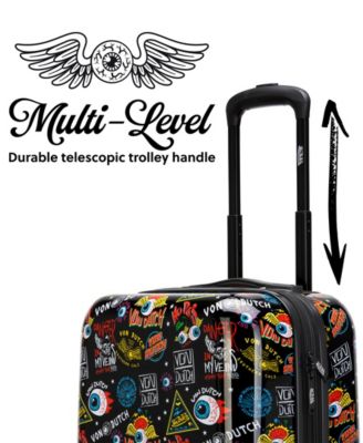 Jax Small Expandable Hardside Carry-On Spinner Suitcase