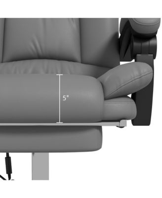 Vibration Massage Office Chair with Heat and Footrest