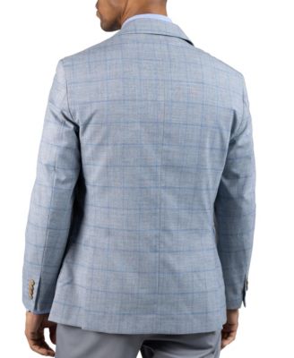 Men's Melange Windowpane Sport Coat