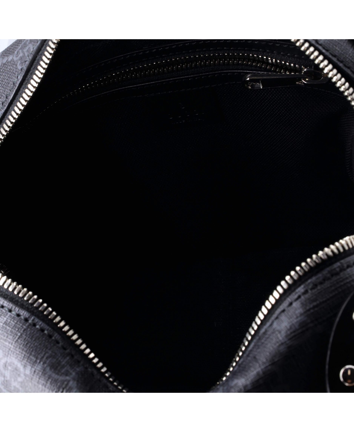 Pre-Owned Gucci Trunk Shoulder Bag Gg Coated Canvas with Studded Leather