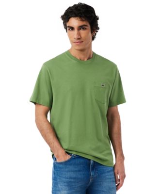 Men's Front Pocket Crewneck Jersey T-Shirt
