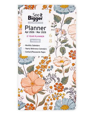 2 Year Monthly Pocket Planner