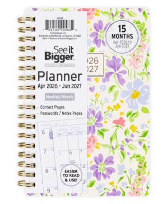 Small 15 Monthly Weekly Planner