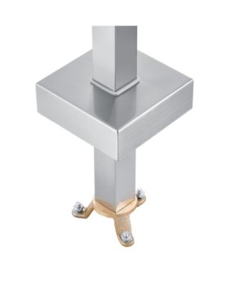 Floor Mount Freestanding Bathtub Faucet - 2 Modes 360degree(s) Swivel Spout