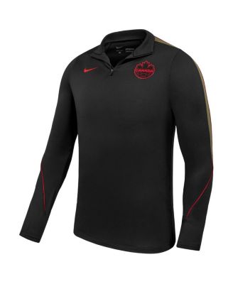 Men's Black Canada Soccer 2026 Strike Drill Sweatshirt