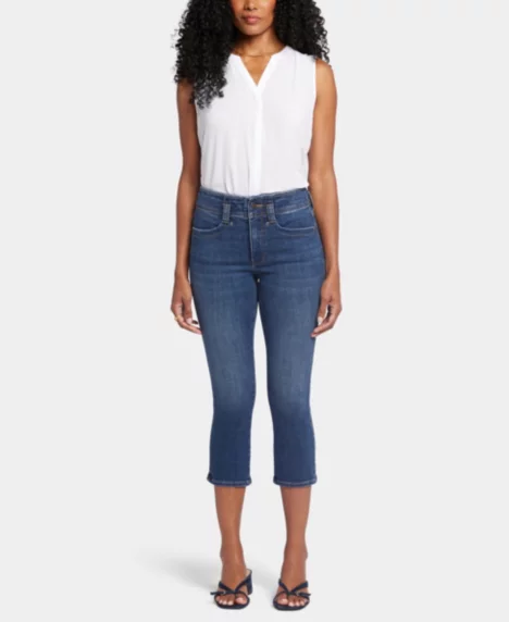Petite Ami Skinny Capri with High-Rise Jeans  - Olympus