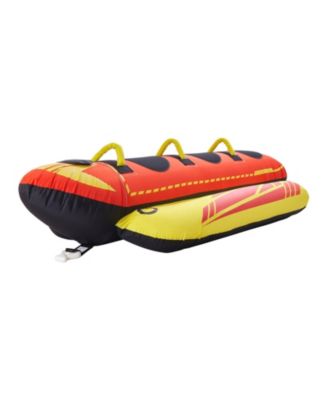 1-3 Rider Towable Boat Tube with Nylon Cover and Safety Valve