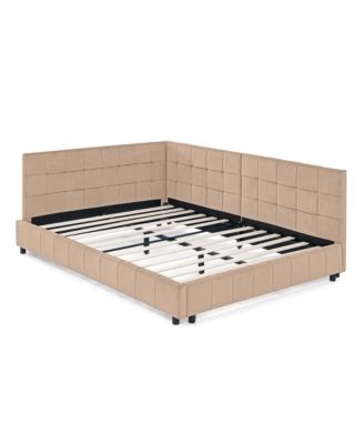  Tufted Daybed Backrest Armrest