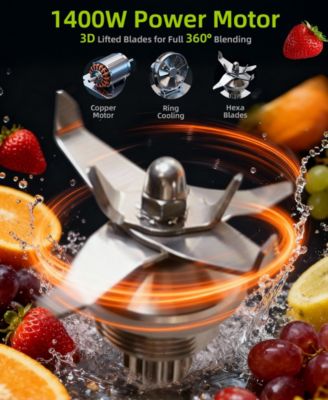 72-oz 1400W Power Juicer and Blender