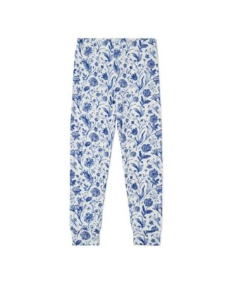 Baby Girls Porcelain Vine Pajama Set