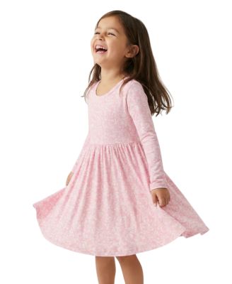 Girls Petite Fleur Bamboo Twirl Dress
