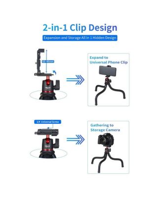 EOS R50 V Mirrorless Camera Body | 4K Video, Dual Pixel AF, Flip Screen | Vlogging Kit w/ Wireless Lavalier Microphone Set, Octopus Flexible