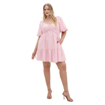 open lace back dress Hello Gorgeous Vegan Leather Dress