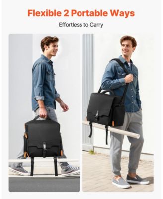 Miniature Figure Storage Bag Fits 16 Infantry Minis with Foam Insert and Shoulder Strap