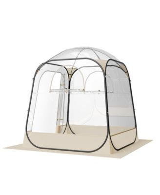 63 x 63 Inch Pop-Up Sports Bubble Tent for 2–4 People with Floor Mat and Cover