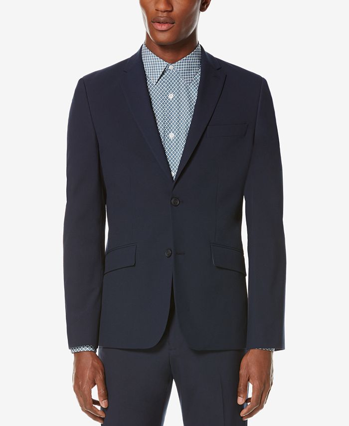 Perry Ellis Men s Washable Slim Fit Luxe Blazer Macy s