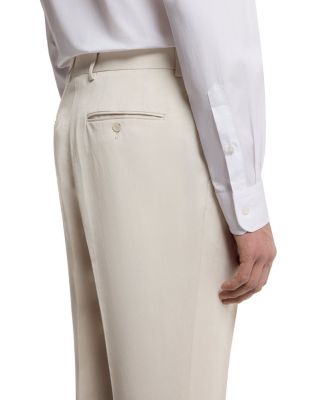 BECKHAM x BOSS Men's Micro Pattern Slim-Fit Pants