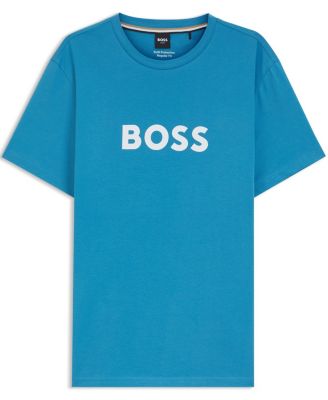 Men's Cotton-Jersey Logo Print T-Shirt