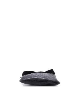 Medium Front Zip Flat Messenger Bag GG Imprime