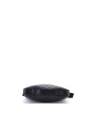 Small Signature Zip Messenger Bag Guccissima Leather