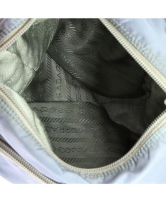 Small Buckle Messenger Bag Tessuto