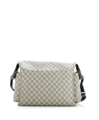 Diaper Bag GG Coated Canvas