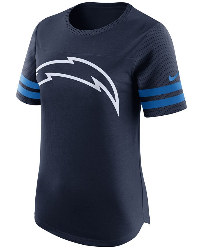 Nike Women's San Diego Chargers Gear Up Fan Top T-Shirt - Macy's