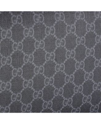 Medium Web Strap Flap Messenger Bag GG Coated Canvas