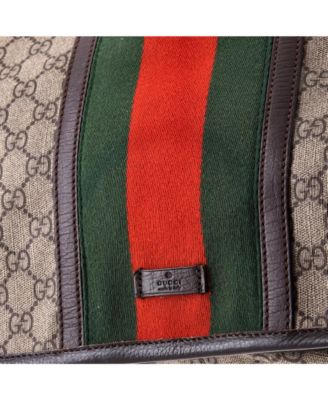 Medium Web Flap Messenger Bag GG Coated Canvas