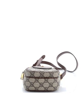 Mini Neo Vintage Top Handle Crossbody Bag GG Coated Canvas