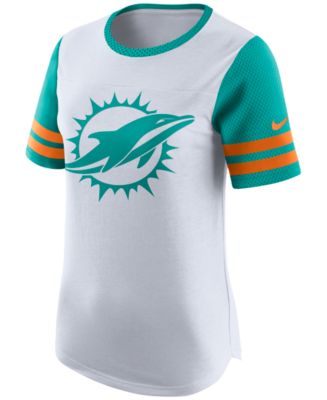 Nike Women s Miami Dolphins Gear Up Fan Top T Shirt Macy s