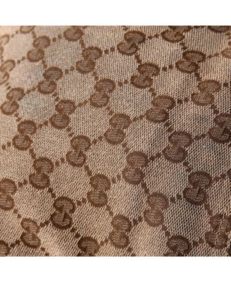 Small Web Strap Zip Messenger Bag GG Canvas