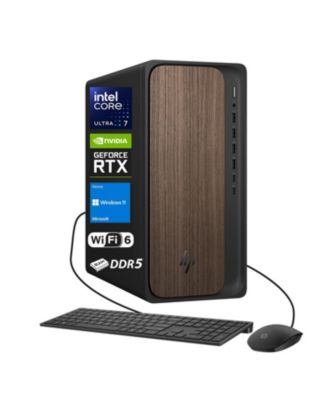 OmniDesk Tower Desktop Intel Core Ultra 7 16GB RAM NVIDIA GeForce RTX 5060 2TB SSD Storage Windows 11 Home