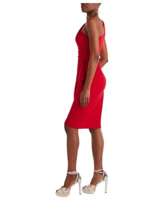 Women's Marston One-Shoulder Draped Cocktail Dress