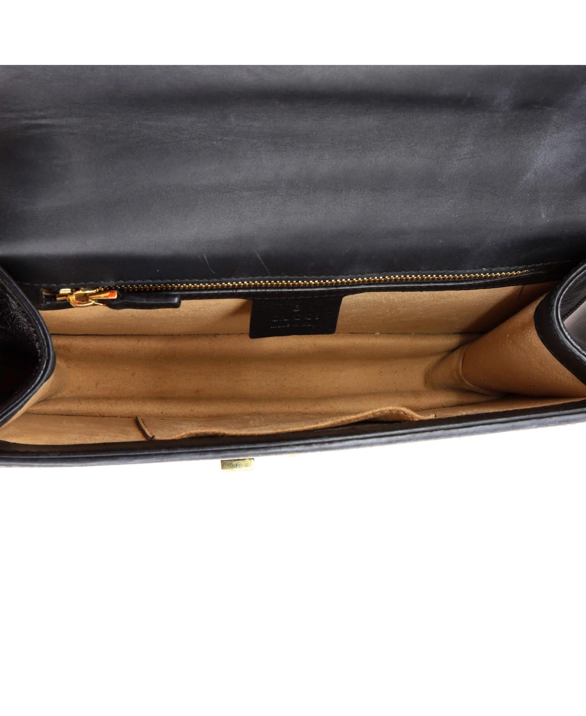 Pre-Owned Gucci Small Sylvie Shoulder Bag Gg Velvet