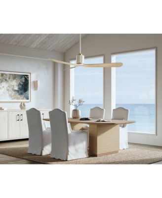 Avo Matte White Indoor Ceiling Fan with Remote