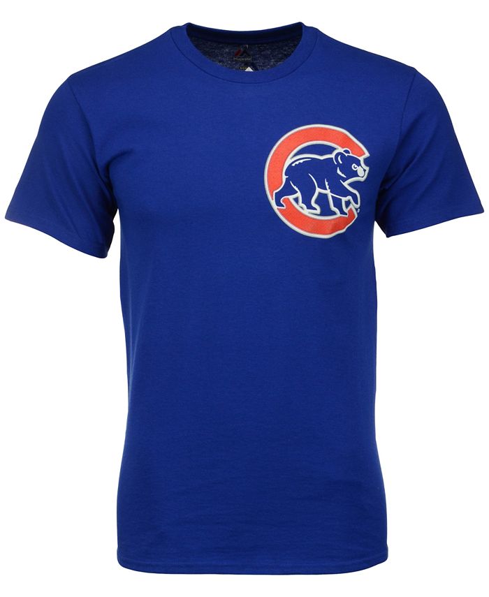 Majestic Men's Addison Russell Chicago Cubs Official Player T-Shirt ...