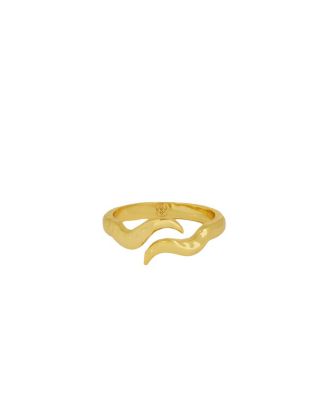 Waterproof Wave Crossover Ring