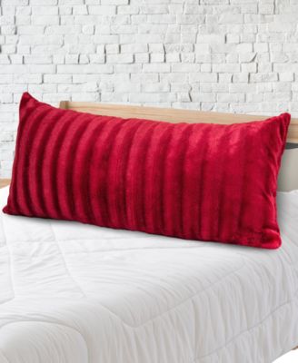 Textured Long Decorative Pillow, 18" x 40"