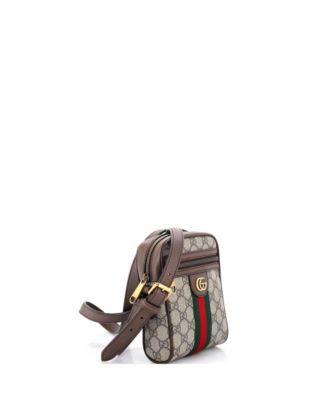 Mini Ophidia Messenger Bag GG Coated Canvas