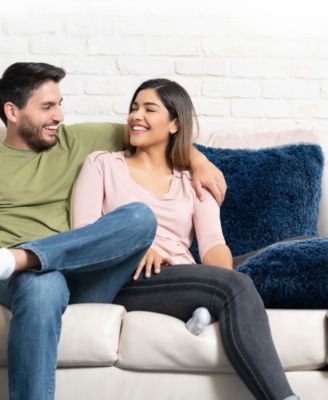 Textured Fluffy Decorative Pillow, 20" x 20"